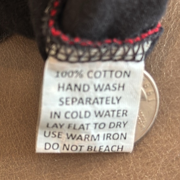 Boho Nepalese Embroidered Floral Black Multicolored Cotton Mini Dress Size Small - Picture 6 of 10